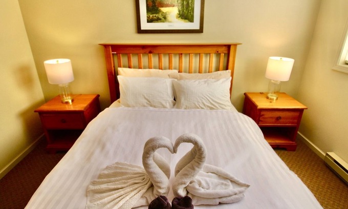 East Kootenay Condo | Hotel-Style Studio Suite | Hot Tub | Sauna | BBQ