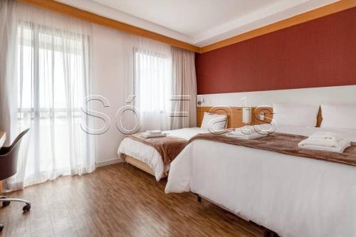 Pinheiros Apartment | HOTEL & SUÍTES CORAÇAO DA FARIA LIMA , CONFORTO para SEUS HÓSPEDES, DUAS CAMAS , KING SIZE , SOLTEIRO BOX