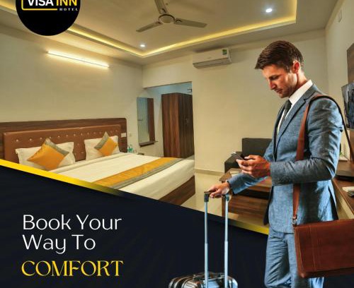 Bengaluru Hotel | Hotel Visa Inn 4kms from Airport l Free Airport pickup & drop 24x7