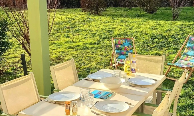 Bourgenay House | House 4/6 persons, terrace, in a quiet residence, free swimming pool access