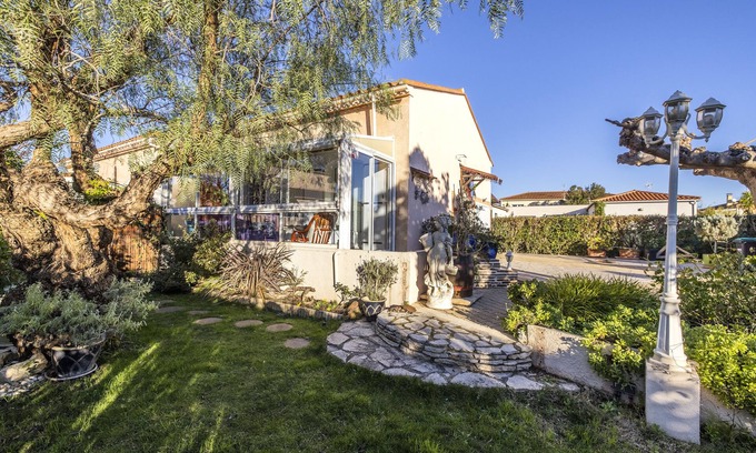 Torreilles House | House in garden + veranda +WIFI +near the sea + classified 3*+ small animal accepted.