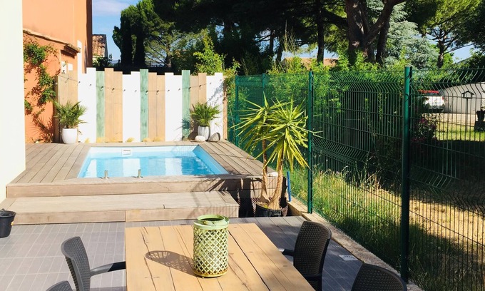 Saint-Jean-de-Vedas House | House with swimming pool and garden - Sud de la france