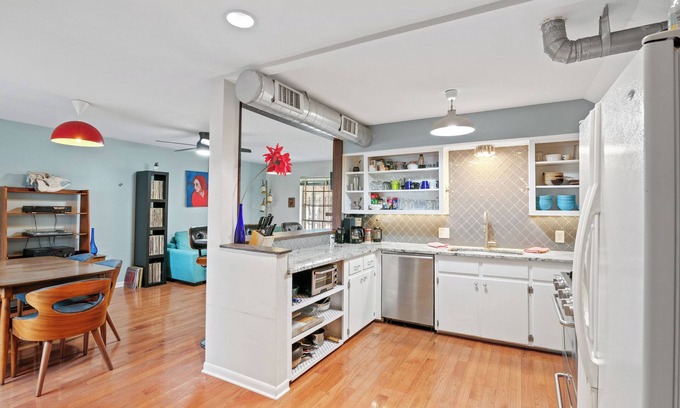Central East Austin Villa | Huge 3 home private Villa - walk to 6th street!