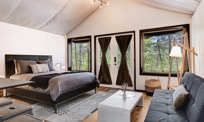 Mid America Apartment | Hunter Luxury Glamping Tent Suite at Starlight Haven Resort