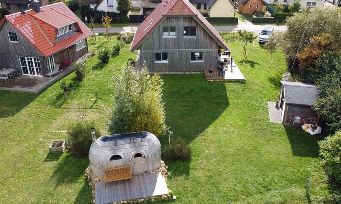 Born auf dem Darss House | Ideal für Gruppen bis 10 Personen in Kombination mit Haus Wiesenweite