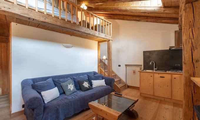 Cortina d'Ampezzo Apartment | Il Covo, nice two room studio in Cortina