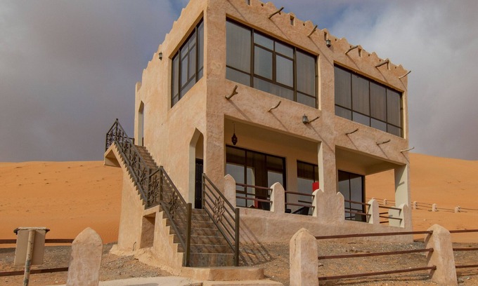 Bidiya Resort | Immerse in ultimate desert elegance with the Sand Suite at Thousand Nights Camp