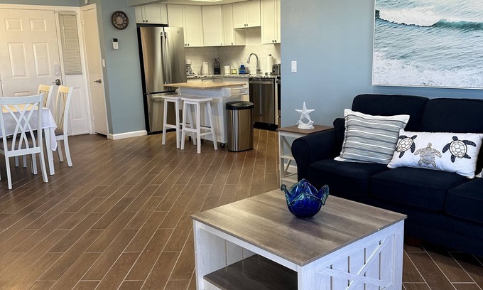 South Seaside Park Condo | Immaculate First Floor Beach Side Escape