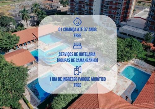 Prive das Caldas Apartment | Império Romano Thermas - BVTUR