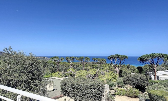 Corbara Apartment | In Corbara, downstairs villa - beautiful sea view - close to Bodri beach.