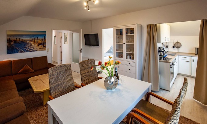 Borkum Apartment | Inselromantik zum Genießen: Ruhige Ferienwohnung an den Dünen