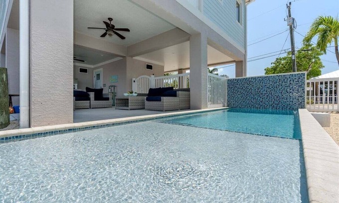 Little Venice House | Island Time~ Pool Home Seconds to Open Ocean! 32' Dock