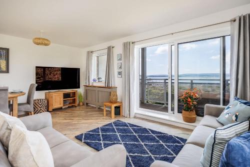 Hamworthy Apartment | Isle View - Large Corner Balcony with Harbour Views