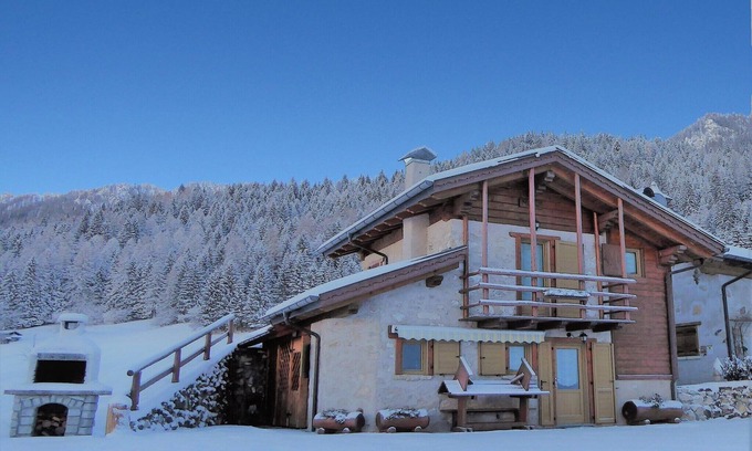 Transacqua House | Hut in Trentino with Dolomites View