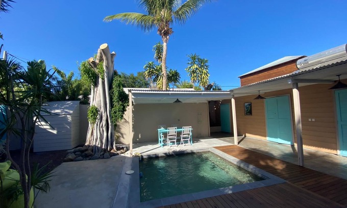 La Saline Les Bains House | JACARANDA CASE PALMIER (4 people)