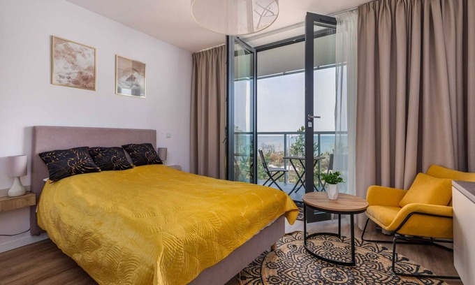 Mielno Apartment | Jantaris B24 | Parking | Sea View | Gym
