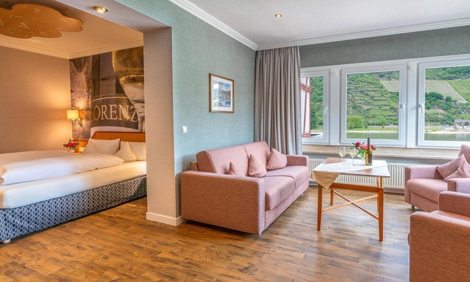 Sankt Goar House | Kabinett Doppelzimmer - Weinhotel Landsknecht
