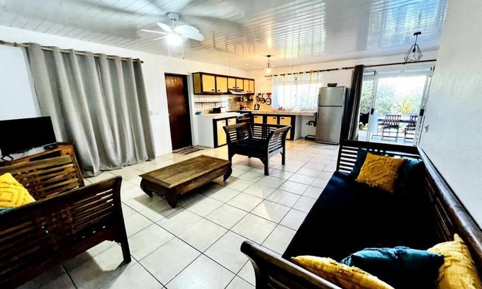 Nunue House | KAHAI LODGE Maison tout confort et spacieuse à Bora Bora
