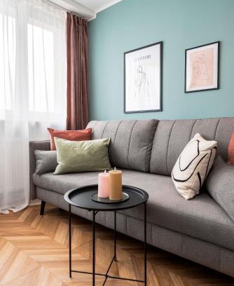 Gliwice Apartment | Kairos Apartments - Szafir - darmowy Parking, ścisłe centrum