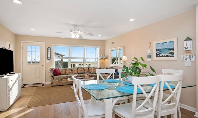 Caswell Beach House | Katie Lou's Place: Dog-Friendly Oceanfront Home on Caswell Beach