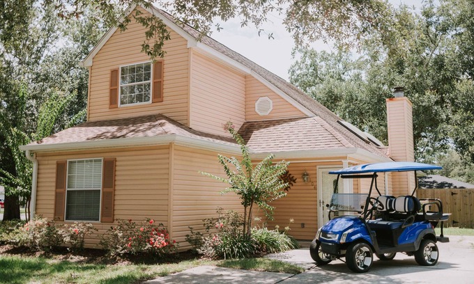 Ocean Springs House | Keri Cove - Includes Golf Cart! Close to beach & downtown Ocean Springs!