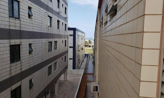 Maracana Apartment | Kitnet Praia Grande, Vista parcial para o Mar