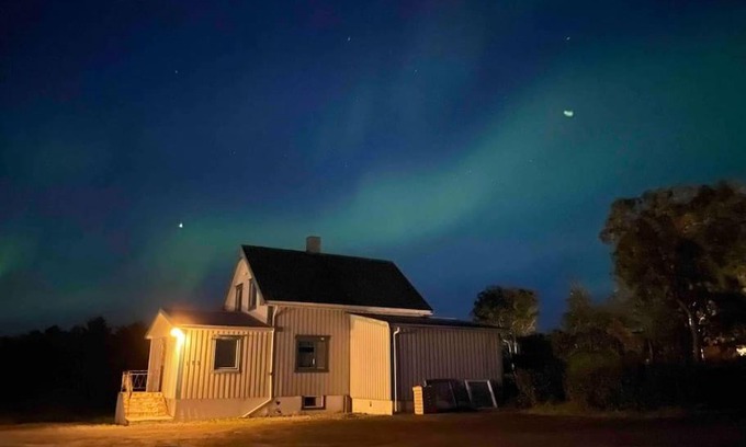 Leknes House | Koselig hus i landlig område