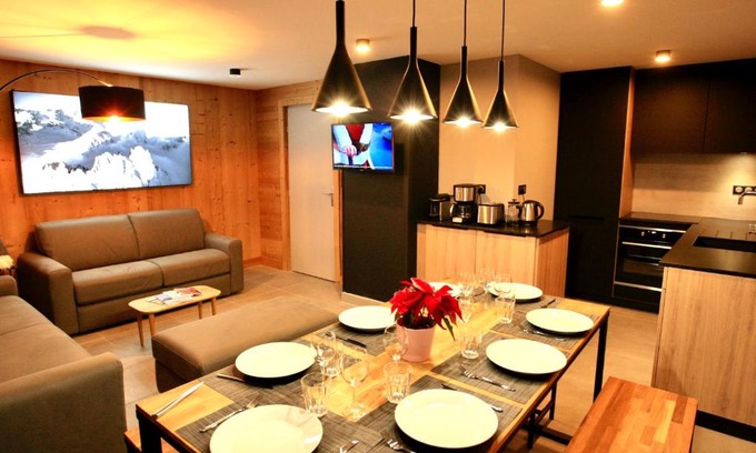 Les Deux Alpes Apartment | L'Écrin Alpin - somptueux 4 pièces NEUF cœur station