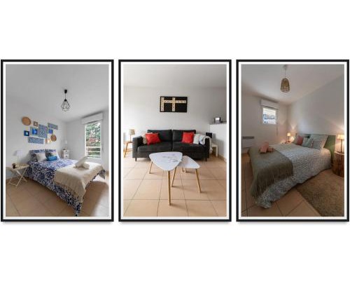 Champ-Capelet Apartment | L'Eugenie - Appartement design & confort en centre-ville