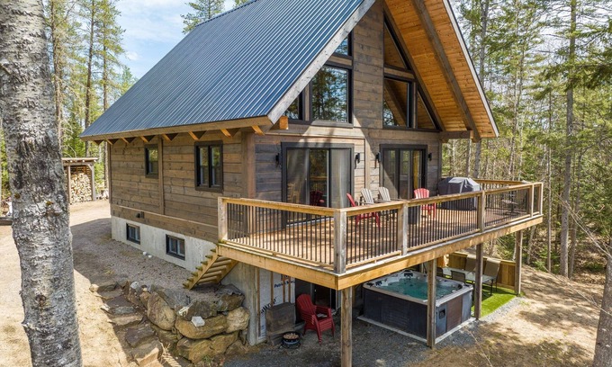Mauricie House | L'Inukshuk - Chalet en bois ave Spa