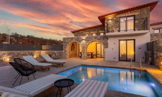 Kiotari Villa | La Casa Di Pietre 1 in Rhodes