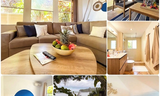 Tahiti House | Lafayette Beach House 4 - beachfront villa on the street