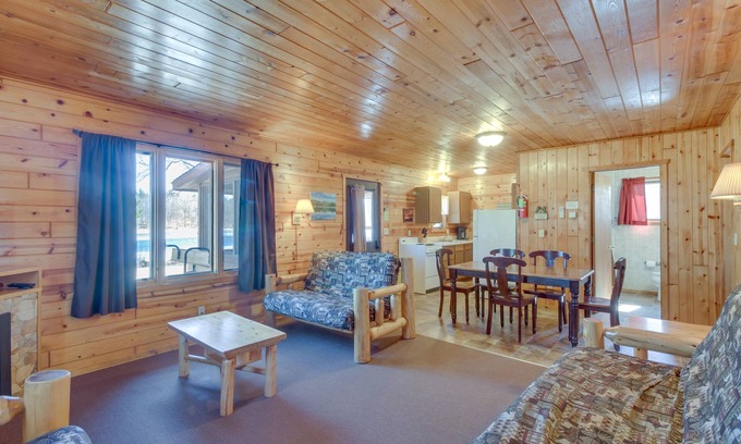 Park Rapids Cabin | Lake Access, Boat Slip: Wooded Park Rapids Cabin!