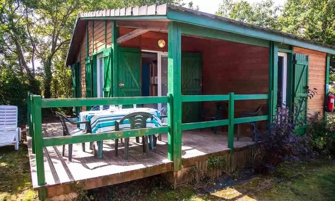 Naucelle Ski Chalet | Lake Bonnefon campsite * - Chalet SPACE 30 m2 (2 bedrooms) 6 persons