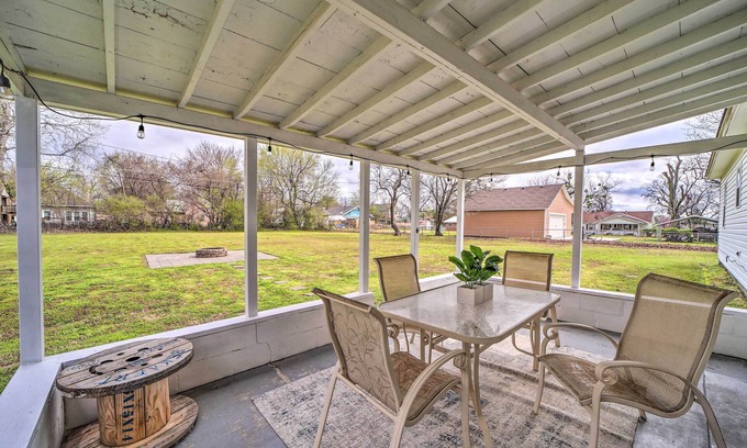 Eufaula House | Lake Eufaula Retreat w/Fire Pit, Near Main St!