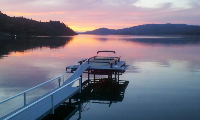 Clear Lake House | Lake Front Property With Million Dollar Views With Private Beach and Dock