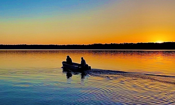 St Germain House | Lake Home on Large Quiet Lake with Amazing Sunset Views