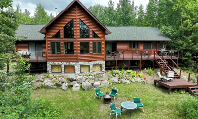 Cook House | Lake Vermilion Home, Trailer Parking, Screen Porch, Sauna, 3 Bedrooms & Loft.