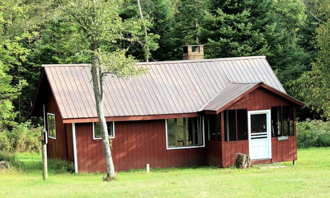 Indian Lake Cabin | Lakefront-Family & Pet Friendly-Adirondack Cabin