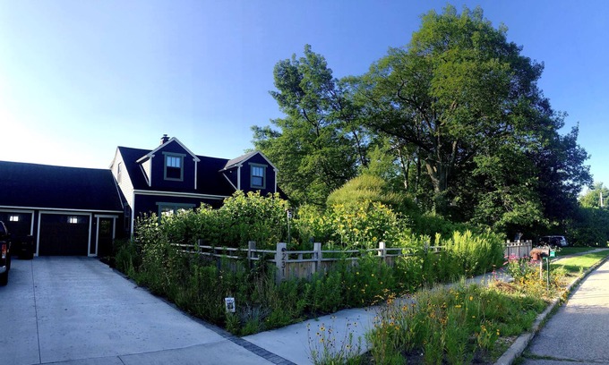 Escanaba House | Lakefront Home with Private Yard and Sandy Beach