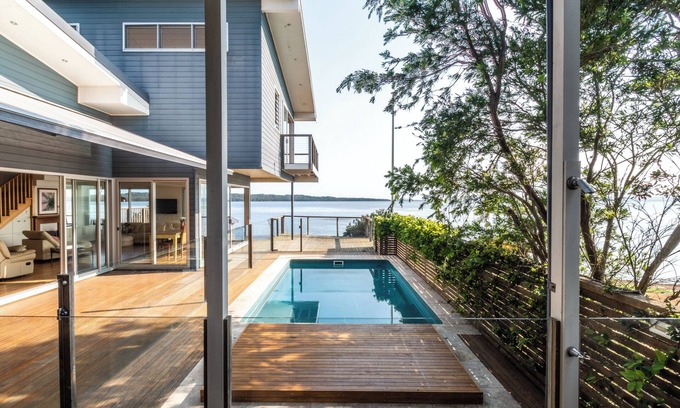 Central Coast House | Lakeside Retreat for Families & Groups – Spacious 5-Bedroom Home with Pool