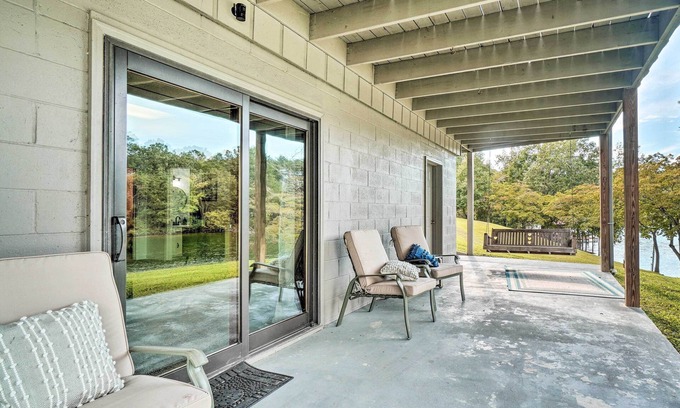 Spring City House | Lakeside Spring City Home: Private Boat Ramp!