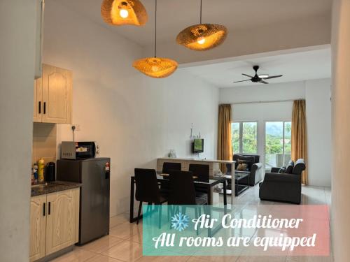 Kuah Apartment | LANGKAWI JAPANESE STLYE FAMILY DELUXE HOUSE FOR 9Pax New grade