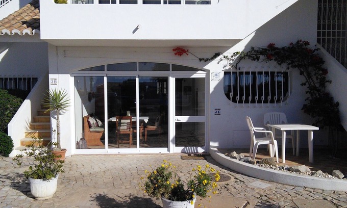 Mato Serrao Apartment | Large 2-bed 2-bath ground-floor apartment; communal pool, close to village/beach