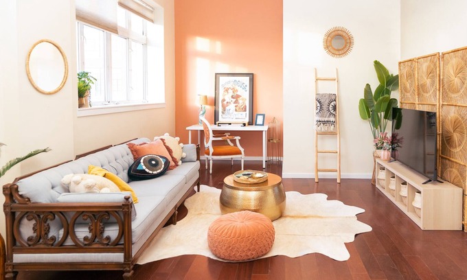Midtown Apartment | Large Boho Loft in Art District