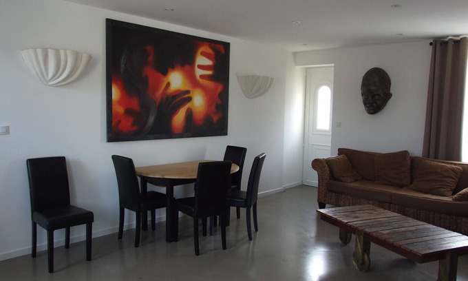 Arvert Villa | Large Bright Villa near the Beaches (7 km), garden terrace Wifi Cli