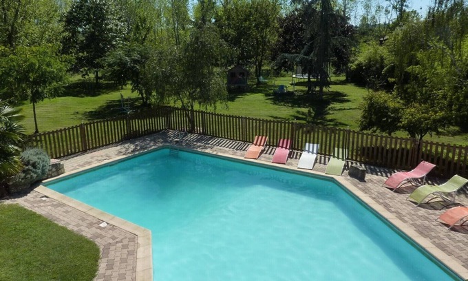 Gardonne House | Large family home with exposed stone walls and swimming pool PROMOTION IN SEPTEMBER