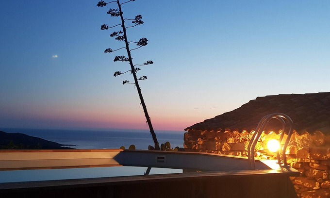 Serra-di-Ferro House | Large Family Villa Amazing Sea View, 10mn Cupabia Beach