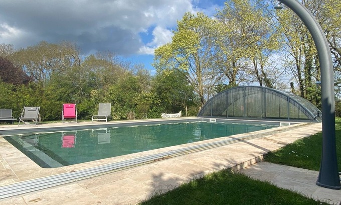 Saint-Barthelemy-d'Anjou Villa | Large estate with heated pool 10 min from Angers