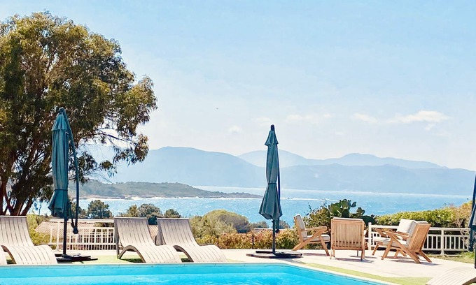 Sagone House | Large house in Corsica, sea view, beach walk and private pool